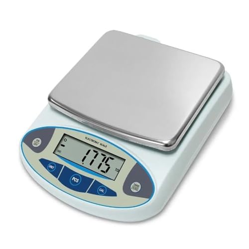 Báscula electrónica digital de laboratorio for joyería, compatible con balanzas 3000/0,01 g, 3 kg, 0, alta precisión, for cocina industrial