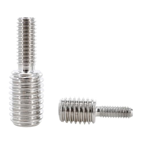 M4 M5 M6 M8 M10 M12 M16 Reducing Conversion Screws Stainless Steel Double-ended Headless Screw Converter Bolt Camera Adapter(10P
