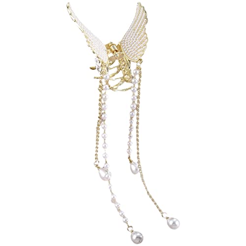 Fascigirl Pinza para el pelo de imitación perla - Vintage decorativo novedad moda antideslizante captar el pelo pinza pinza para el pelo con colgante Cover