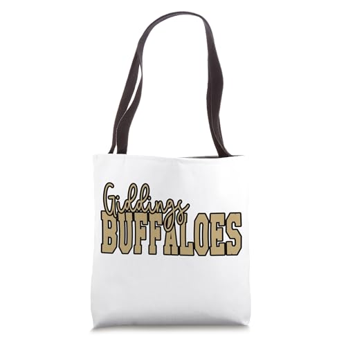 Giddings High School Buffalo Tote Bag