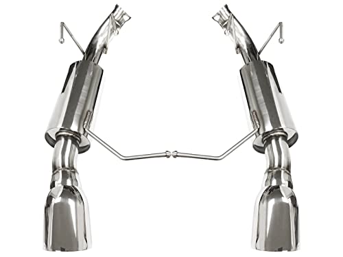 NXTSTEP PERFORMANCE Axle Back Exhaust compatible with 2011-2014 Ford Mustang V6 EX3049