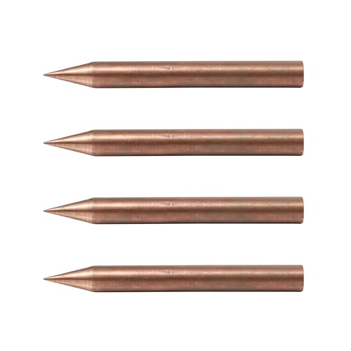 Image of Copper Kilak (6 Inch) | Conical Rod | 1 Weight- 248 Gram Approx | Pack of 4 | Vastu Nail for Vastu Dosh Correction | Vastu Kilak Remedy |