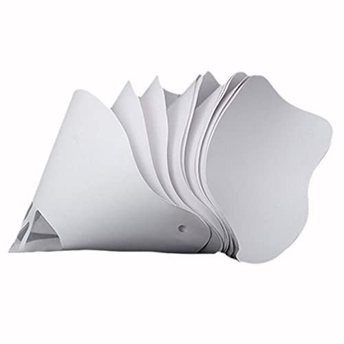 Lysee 3D Printer Parts & Accessories - Resin Thicken Paper Filter Disposable for D7 SLA UV 3D Printer Parts Accessories Filament Filter - (Color: 50 Peice)
