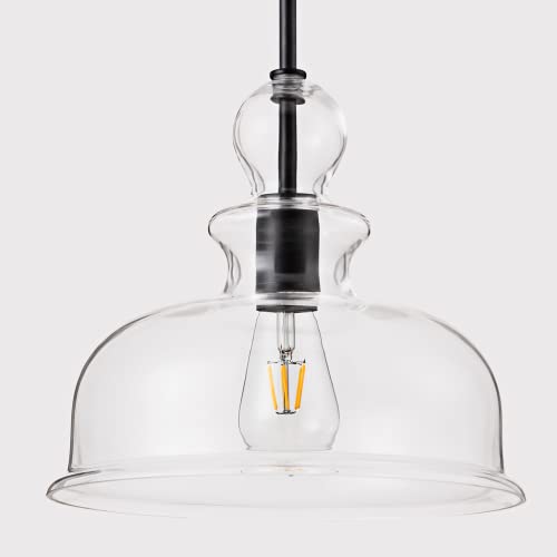 Buy NA Dome Glass Pendant Light Vintage Farmhouse Pendant Lighting with