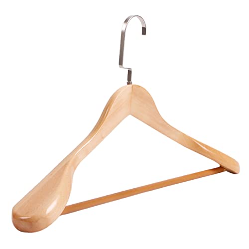 Alipis 1Pc Thicken Coat Hanger Drying Rack Non Slip Practical Design for Bedroom Bathroom Wardrobe Storage Heavy Duty Solid Hangers for Efficient Clothes Organization
