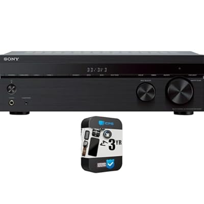 Sony STRDH590 5.2 Multi-Channel 4k HDR AV Receiver with Bluetooth (Renewed) Bundle with 3 YR CPS Enhanced Protection Pack