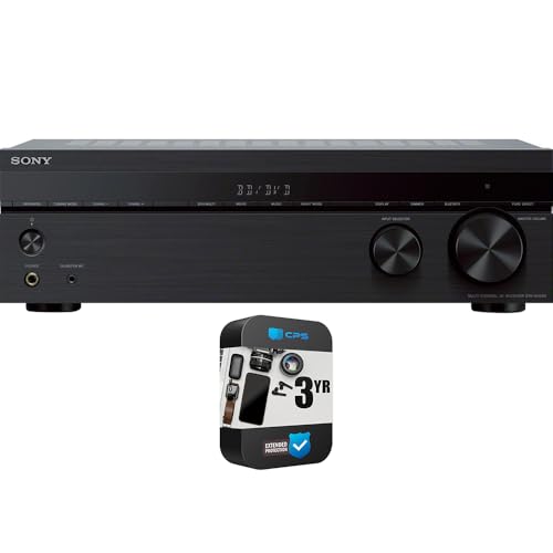 Sony STRDH590 5.2 Multi-Channel 4k HDR AV Receiver with Bluetooth (Renewed) Bundle with 3 YR CPS...