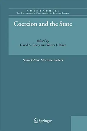 Coercion and the State Softcover reprint of hardcover 1st ed. 2008 Edition book cover