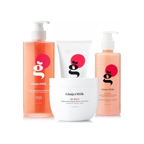 Restorative Capilar Set for damaged/mistreated hair caused by coloring, chemical processes / use of irons and dryers. BE BOLD COLLECTION Complete Regimen hair care Cover