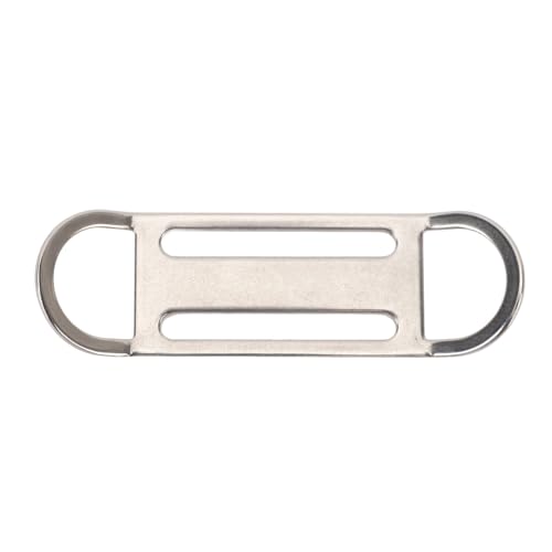 ETAINGYEUN Diving Side Mount D Round Buckle Stainless Steel Easy Use Prevents Detachment Wide Range of Applications for Diving Exquisite Craftsmanship