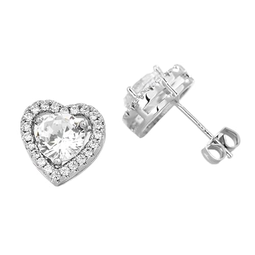 COYUN 1 Paar Ohrringe Chirurgenstahl für Damen Kleine Hypoallergene Ohrringe Lichtpunkt Piercing Tragus Zirkonia Ohrstecker Hypoallergen Knorpel Ohrpiercing