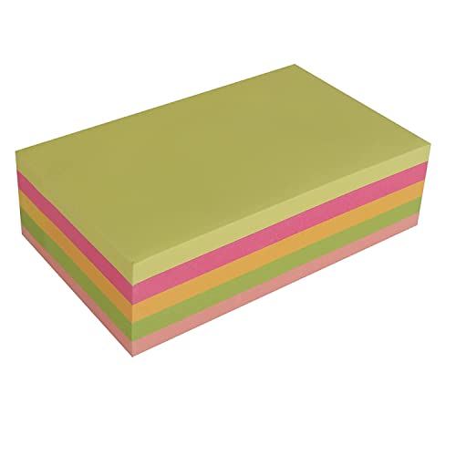 Image of Amazon Brand - Umi Sticky Notes 3 x 5 Inch Pad 4 Colors (400 Sheets)