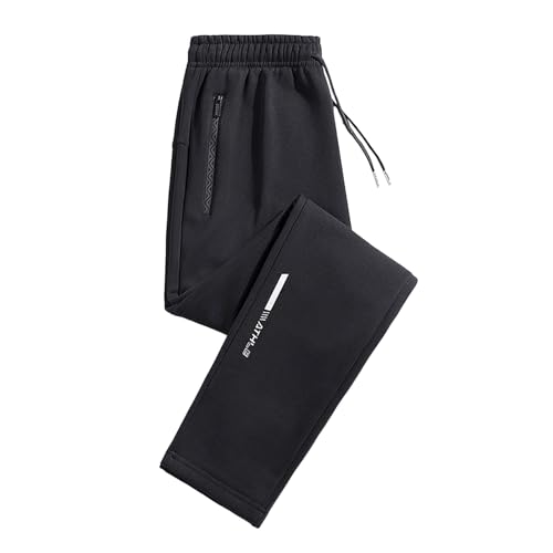 Generisch 2025 - Leggings largos elásticos casuales para mujer con estampado floral para mujer, cintura y higiene diaria, pantalones de chándal para mujer, Negro , 6X-Large