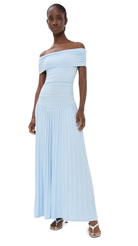 Lioness Womens Field of Dreams Maxi Dress Soft Blue XS
