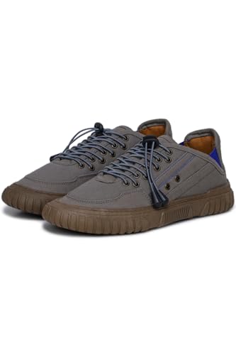 Image of ATHCO Mens Brute Memory Foam Comfort Casual Canvas Sneaker Shoes|Laceup|Slip Resistant|Lightweight|Dailyuse|ExtraSoft