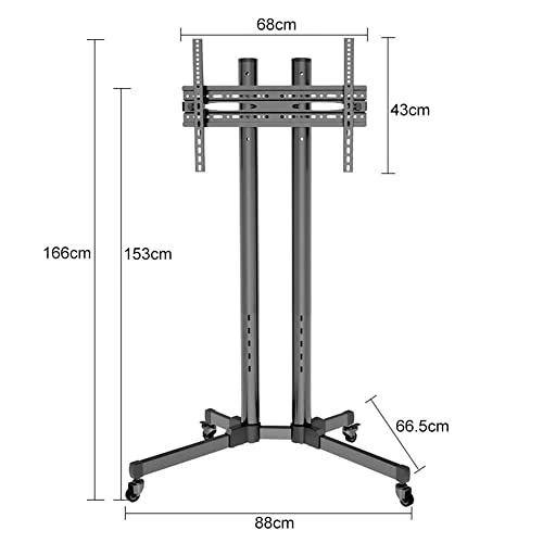 Soporte móvil para TV de 32-70 pulgadas con ruedas miniatura 6
