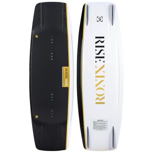 Ronix Wakeboard - Womens Rise - Air Core 3 - SF - Black / Gold / Pearl - 136