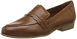 damenschuhe braun leder Absatzform Blockabsatz Tamaris Damen 1-1-24215-26 Slipper, Cognac, 37 EU