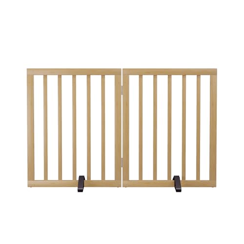 Semiocthome Bambus-Hundegitter für den Innenbereich, 2 Paneele,...