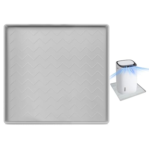 Generisch Bandeja recogedora para aire acondicionado, bandeja de silicona impermeable y antideslizante, base para frigorífico mini humidificador, bandeja recogedora para coche, con fácil limpieza (55