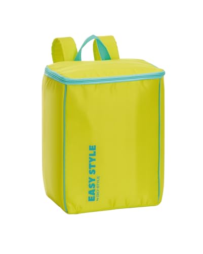 Easy Style Zaino Termico Ideale per la Spesa con Spallacci Regolabili | 15 L |Colori Assortiti
