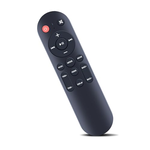 Image of ZWP New Replacement Remote Control Compatible for MEREDO D47, D47-Plus, D40, D40AH-7 2.1CH Sound Bar