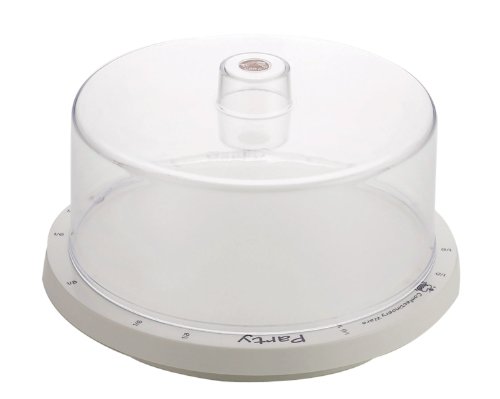 パール金属 日本製 ケーキ 回転台 プレート & 保存 カバー セット アンテノア D-3523