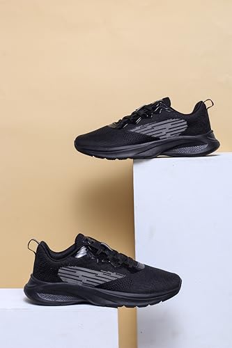 Image of ATHCO Womens Nyla Running Shoes for Woman with Soft Flexible Memory Foam Women's Shoes for Walking Gym Training,Casual, Sports, Lightweight Lace up Athletics Slipon Running Shoes for Ladies & Girls