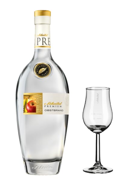 Scheibel PREMIUM Badischer Obstbrand 0,7L Flasche + Aroma-Glas