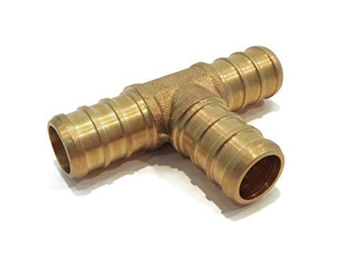 Best Deal Product (25) 1/2 x 1/2 x 1/2 PEX Brass Lead Free TEES Fitting Replace Vivo PEX-T-222 by The ROP Shop Super Deal Product (25) 1/2 x 1/2 x 1/2 PEX Brass Lead Free TEES Fitting Replace Vivo PEX-T-222 by The ROP Shop
