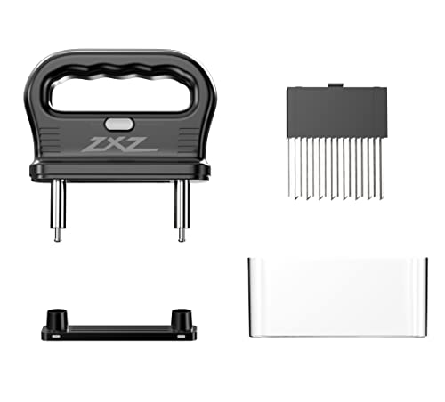ZXZ Meat Tenderizer 48 Blade Stainless Steel, Handle & Detachable Bottom(Bigger)