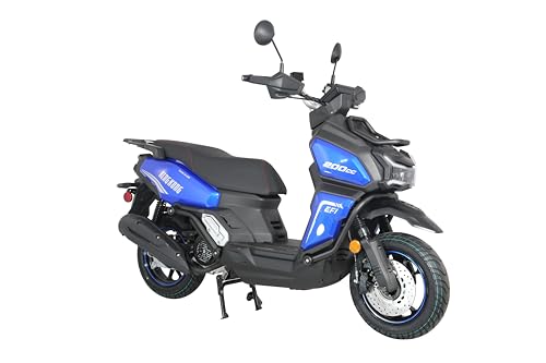 HHH Tank 200 King Kong EFI Scooter with LCD Speedometer