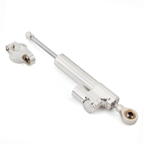 Support amortisseur stabilisation direction moto contre guidonnage Yamaha YZF R1 alu