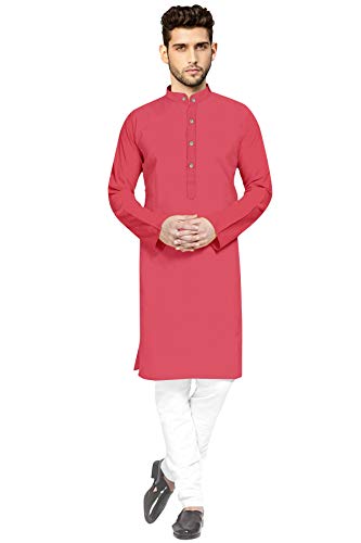 Image of Mens Casual Kurta Payjama Set Cotton