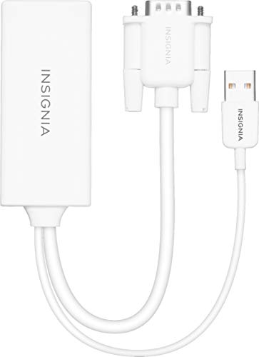 Adaptateur VGA vers HDMI Insignia NS-PCAVH convertisseur vidéo PC portable TV - 2