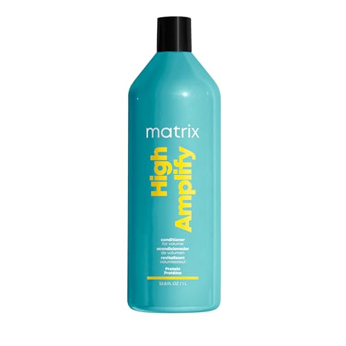 Matrix High Amplify Volumizing Conditioner - Instant Lift, Lasting Volume & Strengthening, Silicone-Free, Boost Structure in Fine, Thin & Limp Hair