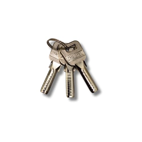 Image of Heavy Duty Keyed Lock | Hardened Steel Shackle Lock | Anti-Rust Security for Gate, Warehouse & Outdoor Use (ALT-29 Blue (60MM))
