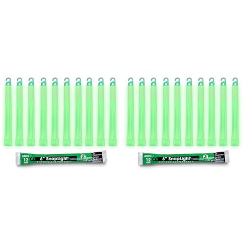 Cyalume Glow Sticks Military Grade Lightstick - Premium Green 6” SnapLight Emergency & Glow Sticks Military Grade Lightstick - Premium Green 6” SnapLight Emergency Chemical Light Stick