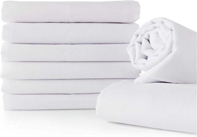Nishti Solid White 100% Cotton Microfiber Handkerchief for Women | Soft and Absorbent | Fashionable Floral Design for Ladies | Versatile Accessories | Ideal for Everyday Use (17X17 inch)-picture-40