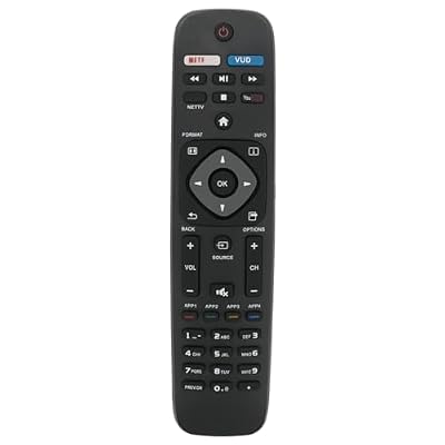 NH500UP Replace Remote fit for Philips TV 50PFL5601/F7 65PFL5602/F7 55PFL5602/F7 50PFL5602/F7 43PFL5602/F7 32PFL4902/F7 40PFL4901/F7 43PFL4901/F7 50PFL4901/F7 55PFL6902/F7 43PFL4902/F7 65PFL6902/F7
