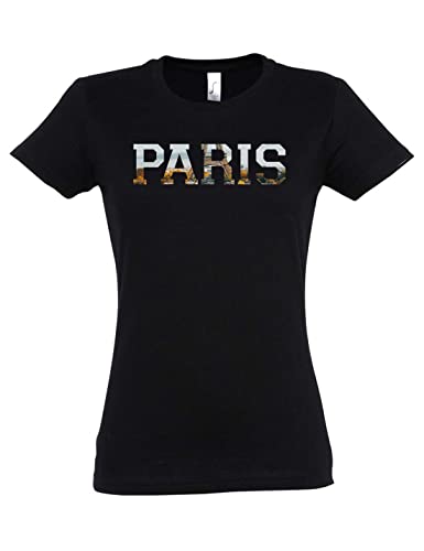 Urban Backwoods Paris Damen T-Shirt Schwarz Größe XL Cover