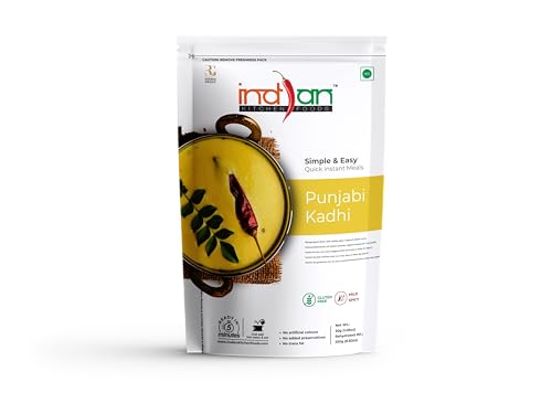 Image of Indian Kitchen Foods Instant Punjabi Kadhi - Freeze Dried, Gluten-Free, Ready-to-Eat Indian Vegetarian Meal