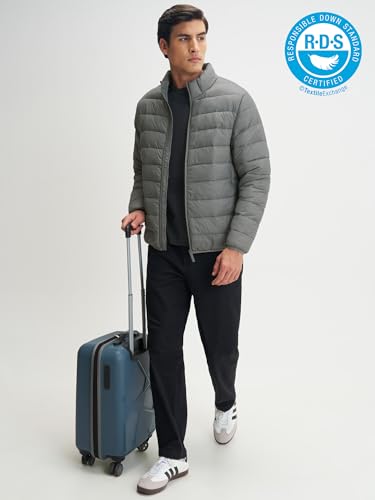 Image of XYXX Unisex Ultra-Light Puffer Jacket| Light Winter Jacket For Men |Solid Long Sleeves - Regular Fit