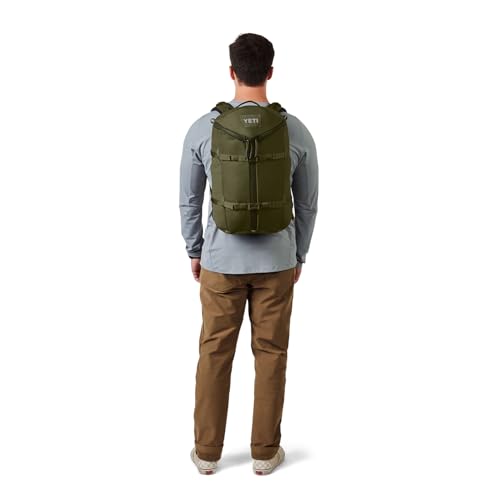 Image of YETI Ranchero Backpack 27L, All-Day Utility Pack, Structured and Durable, Olive
