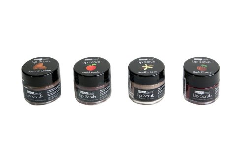 Exfoliante labial con antioxidantes y vitamina E, 4 piezas, conjunto de 4 sabores diferentes 8