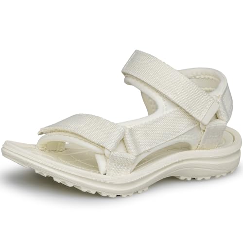 Image of vibdiv Boys Girls Sandals Open-Toe Summer Outdoor Unisex Child Sport Sandals Athletic Lightweight(Toddler /Little Kid /Big Kid)