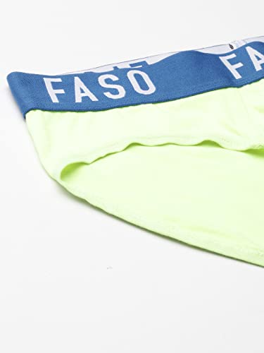 Image of F A S O Men's Cotton Rich Brief | Soft & Breathable Innerwear | Cushioned Waistband | Comfort Fit | Everyday Wear