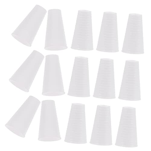 Balacoo 15 pezzi Pomelli in Plastica Bianco per Tende Veneziane Ricambio per Cordoncini Tende Facile Installazione e Resistente