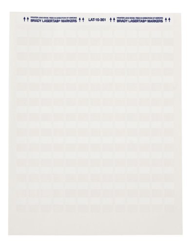 Etiquetas autoadhesivas Brady con acabado mate y lámina protectora transparente