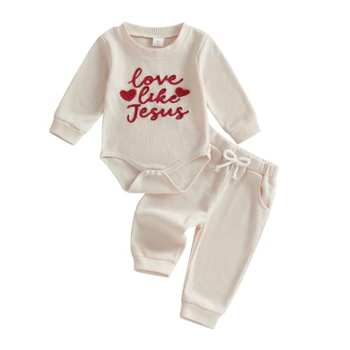 10 Best Baby Coordinated Outfits That Make Adorable Mini Fashionistas 10 Douhoow Baby Valentine's Day Outfit Set